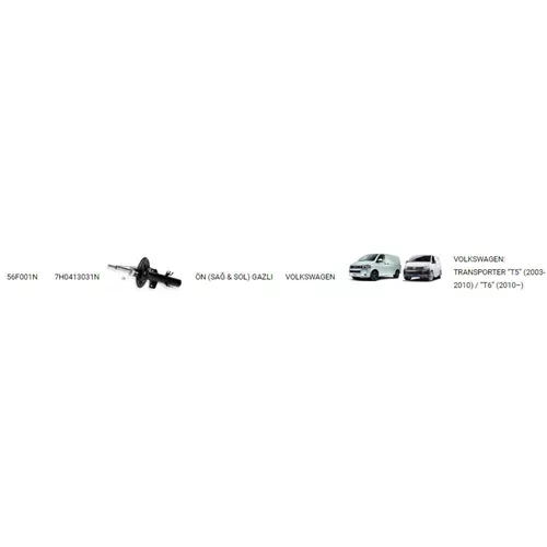 Volkswagen TRANSPORTER Amortisör 7H0413031N Ankara