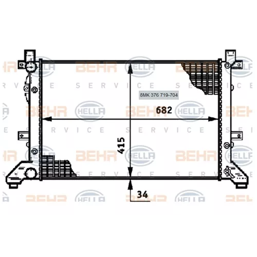https://www.ismailtoraman.com.tr, Ankara Ostim BEHR VOLKSWAGEN BEHR-CR606000S 2D0121253 2D0121253B