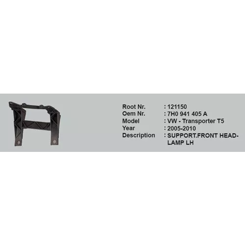 https://www.ismailtoraman.com.tr, Ankara Ostim ROOT VOLKSWAGEN ROOT-121150 7H0941405A
